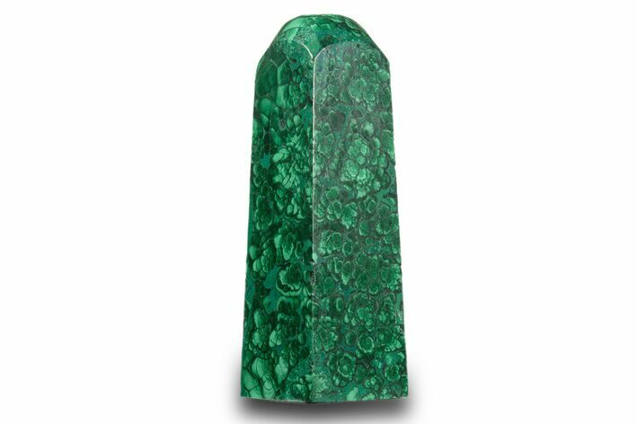 Tall Polished Malachite Tower - DR Congo #321150